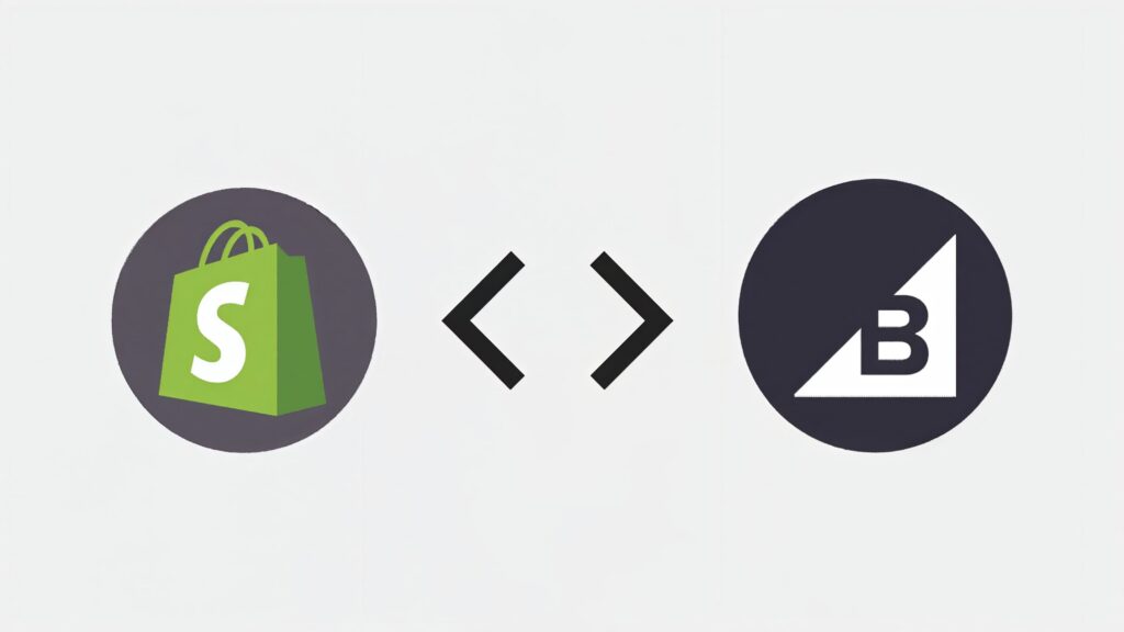 Лого Shopify та BigCommerce